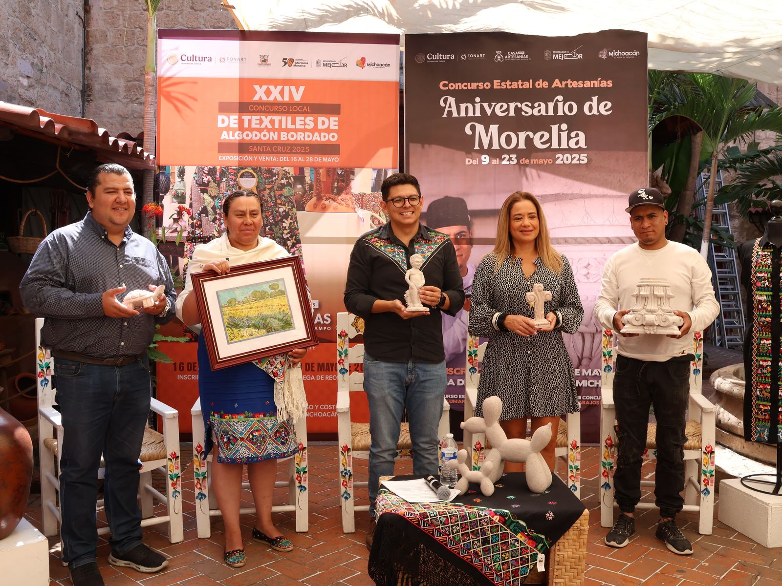 Casart impulsa arte popular con concursos artesanales en Morelia y Tzintzuntzan
