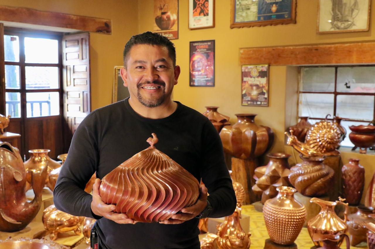 Tesoros artesanales de Michoacán deslumbrarán en Los Pinos
