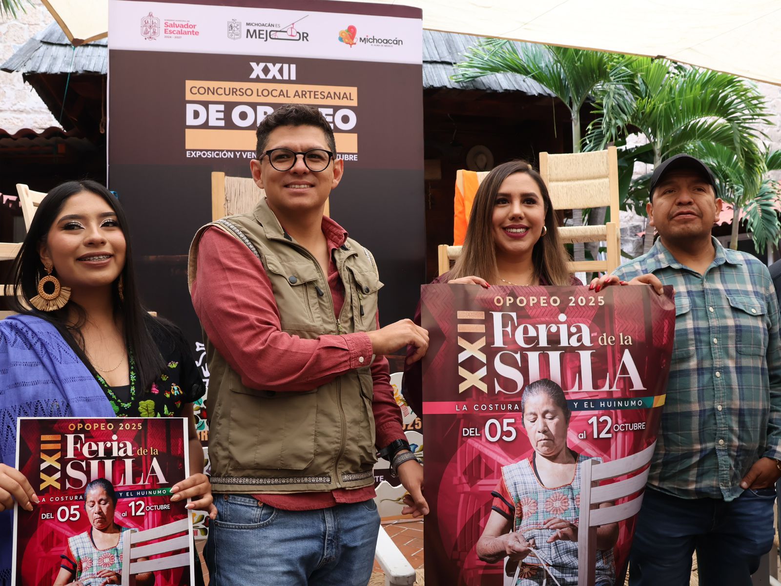 Artesanía, tradición y sabor en la Feria de la Silla Opopeo 2025