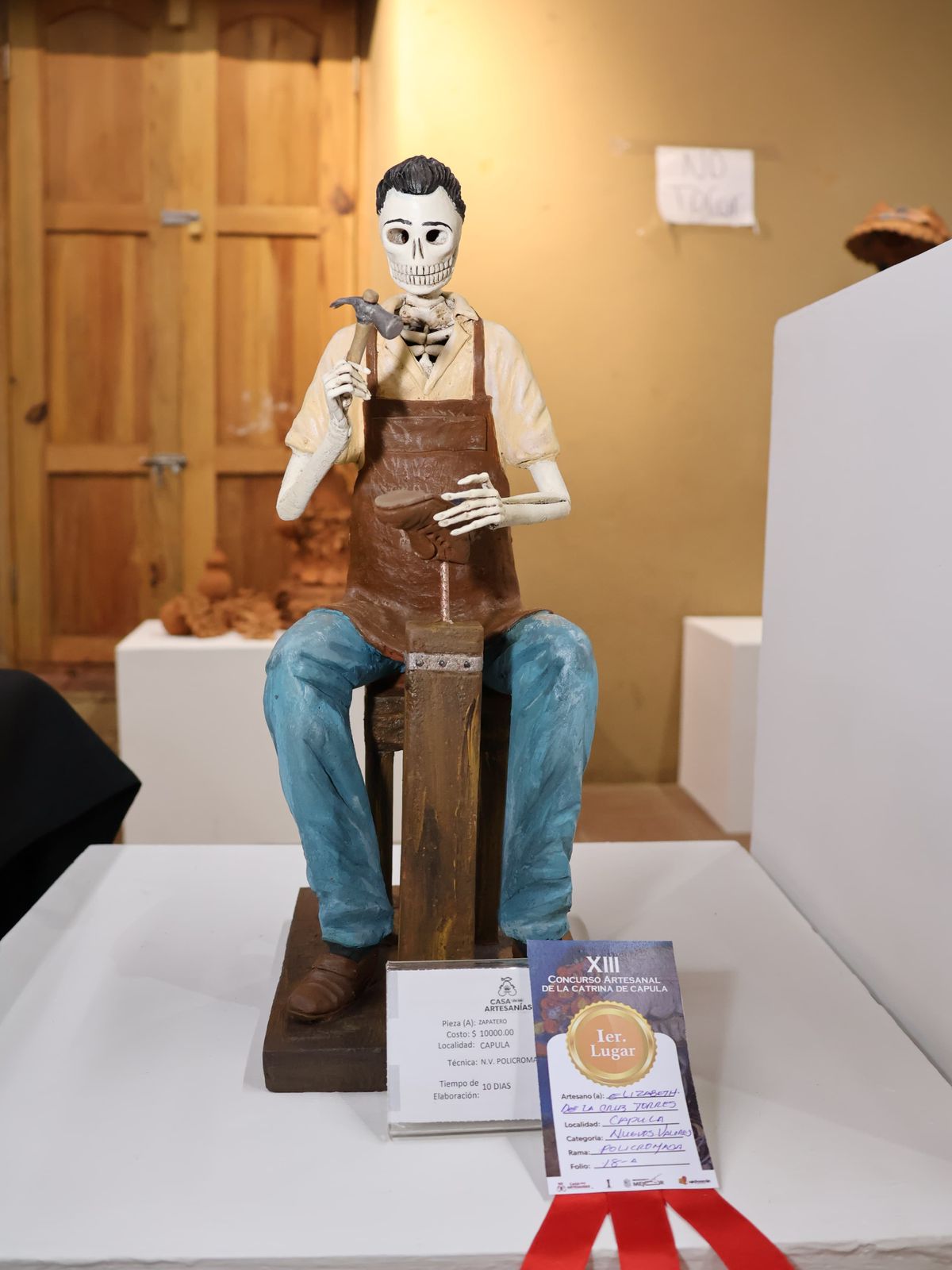 Estas son las catrinas ganadoras del 13 concurso artesanal: Casart