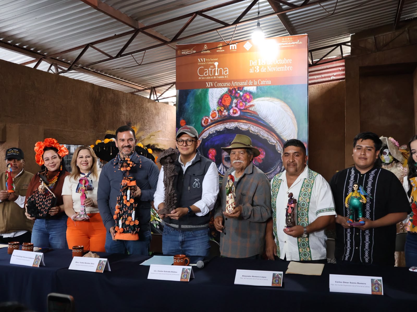 Feria de la Catrina reunirá a más de 200 artesanas y artesanos en Capula