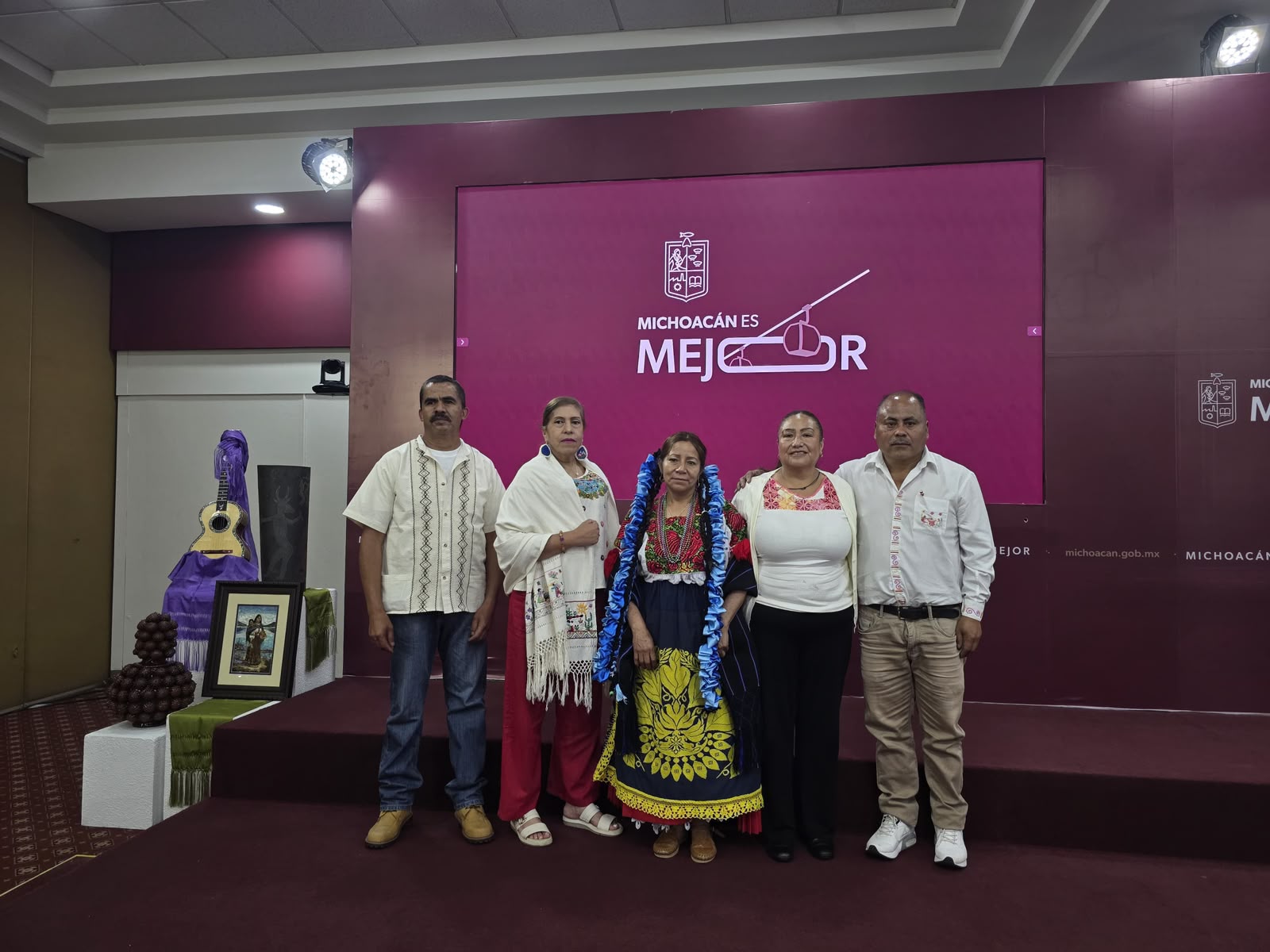 Michoacán se consolida como primer lugar nacional en arte popular
