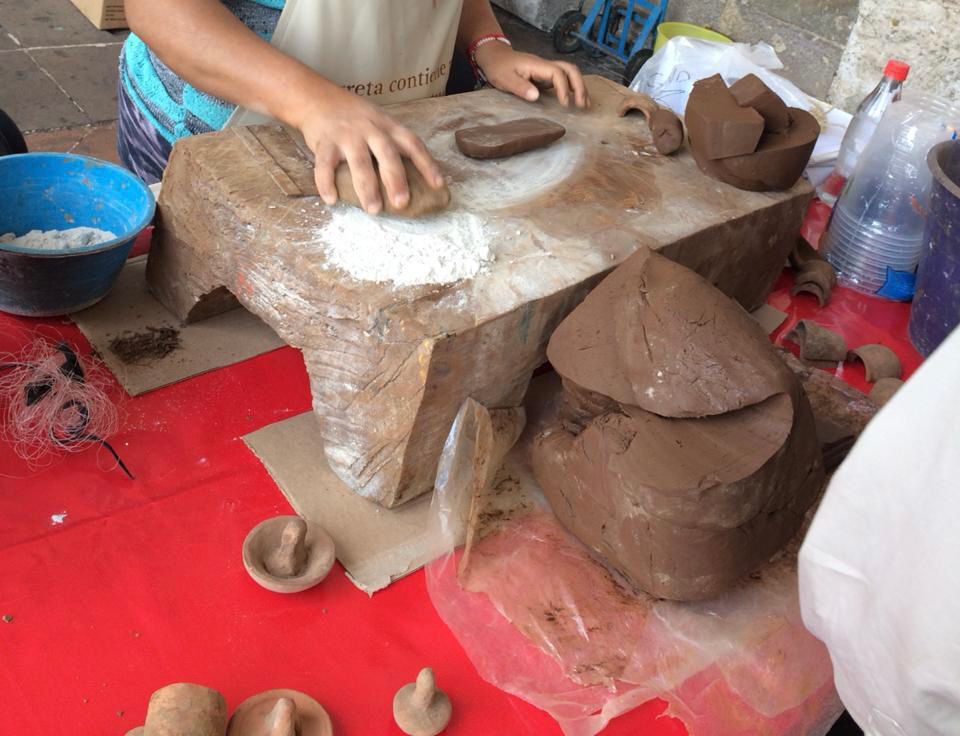 Talleres artesanales para el público en general, en el Festival Michoacán de Origen